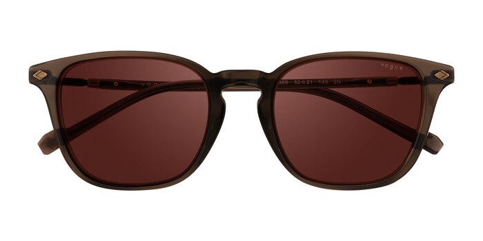 Transparent Brown Vogue Eyewear VO5431S -  Acétate Lunettes de soleil