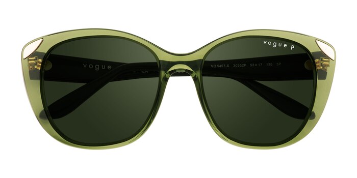 Transparent Green Vogue Eyewear VO5457S -  Plastique Lunettes de soleil