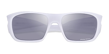 White Oakley Masseter -  Plastic Sunglasses