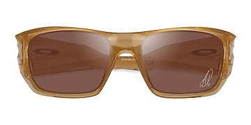 Orange Oakley Masseter -  Plastic Sunglasses
