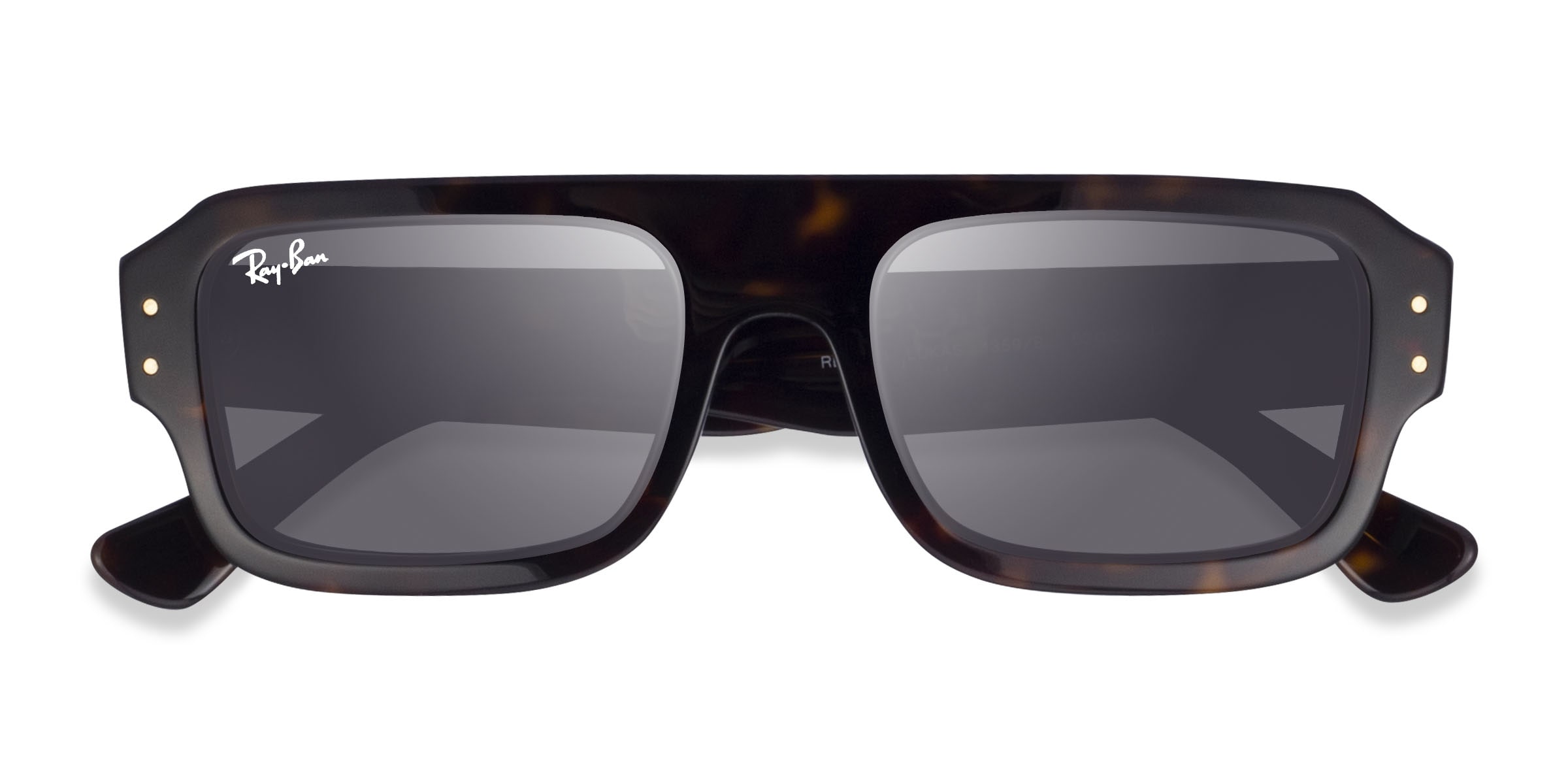Ray-Ban RB4454 Lukas - Rectangle Tortoise Frame Prescription 