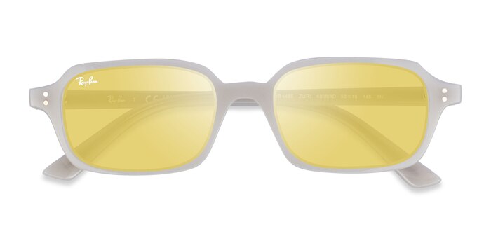 Blanche Ray-Ban RB4455 Zuri -  Écoresponsables Lunettes de soleil