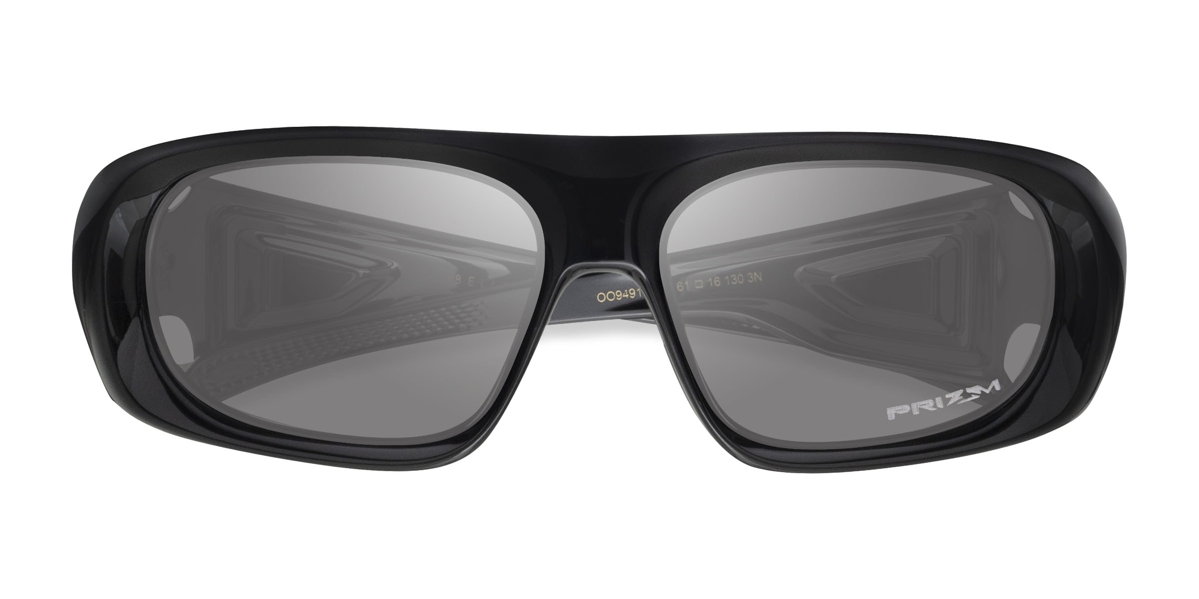 Oakley Belleville - Rectangle Black Frame Prescription Sunglasses