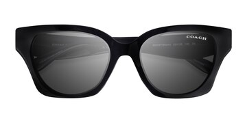 Black Coach HC8418U Cad18 -  Eco Friendly Sunglasses