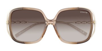 Brown Gradient Coach HC8423U CAD80 -  Plastic Sunglasses
