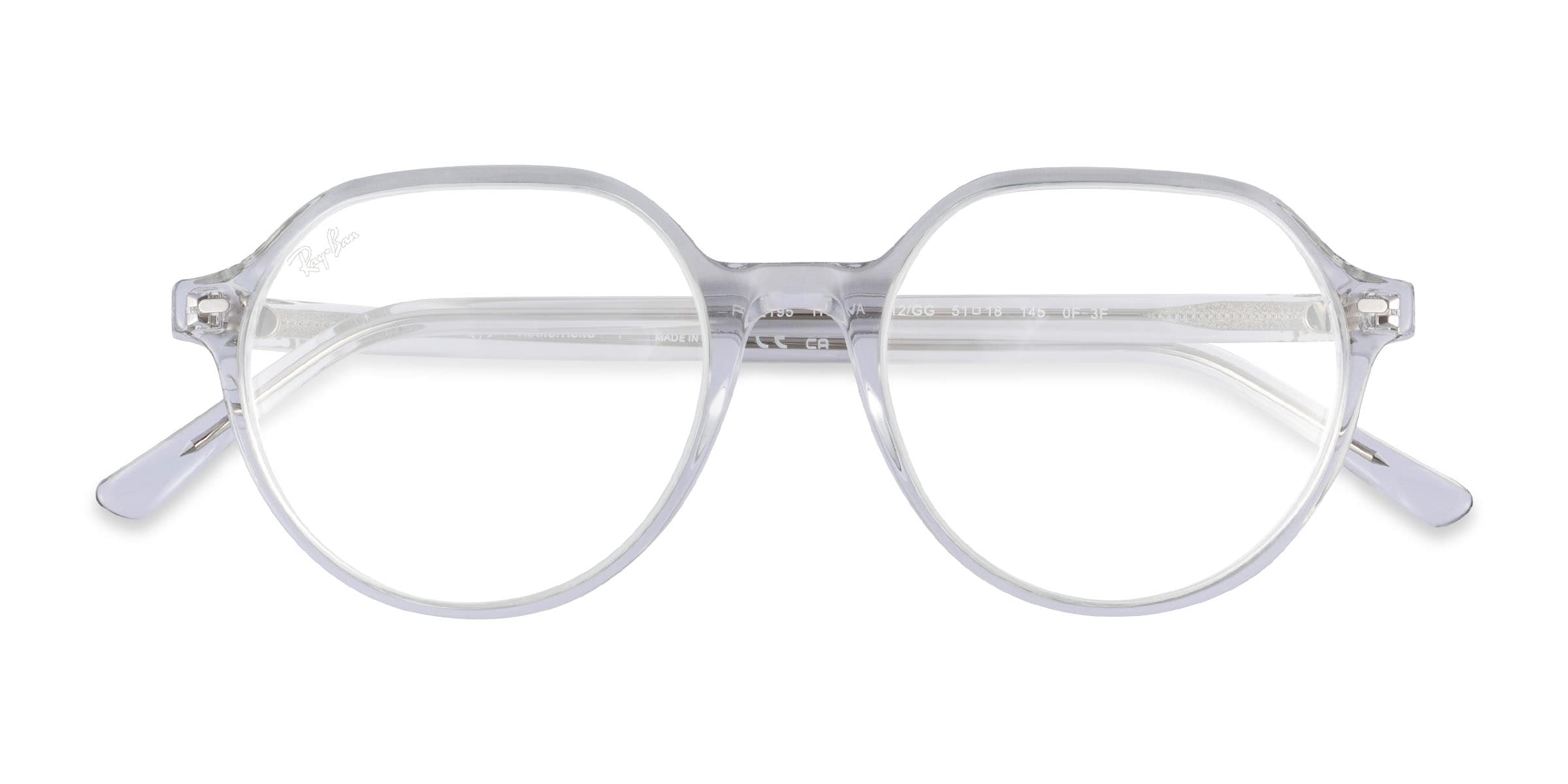 SHINee　ジョンヒョン CLEAR FRAME Ray-Ban RB2195 Thalia - Geometric Clear Frame Prescription