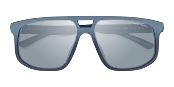 Matte Blue Gradient Armani Exchange AX4161SU -  Eco Friendly Sunglasses