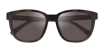Matte Dark Tortoise Coach HC8442U CCA00 -  Eco Friendly Sunglasses