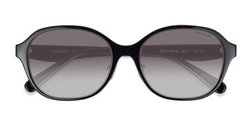 Black Coach HC8445D CBY85 -  Eco Friendly Sunglasses