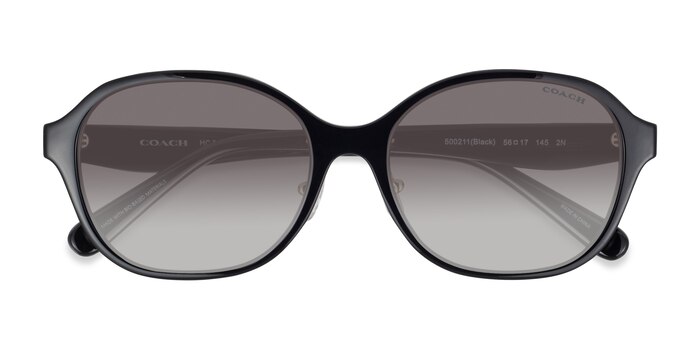 Noir Coach HC8445D CBY85 -  Écoresponsables Lunettes de soleil