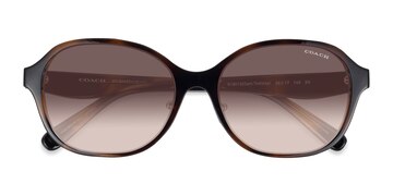 Dark Tortoise Coach HC8445D CBY85 -  Eco Friendly Sunglasses