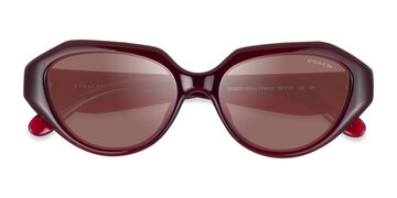 Milky Cherry Coach HC8433U CBY77 -  Eco Friendly Sunglasses