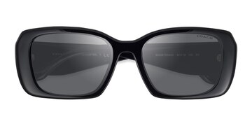 Black Coach HC8435U CBY82 -  Eco Friendly Sunglasses