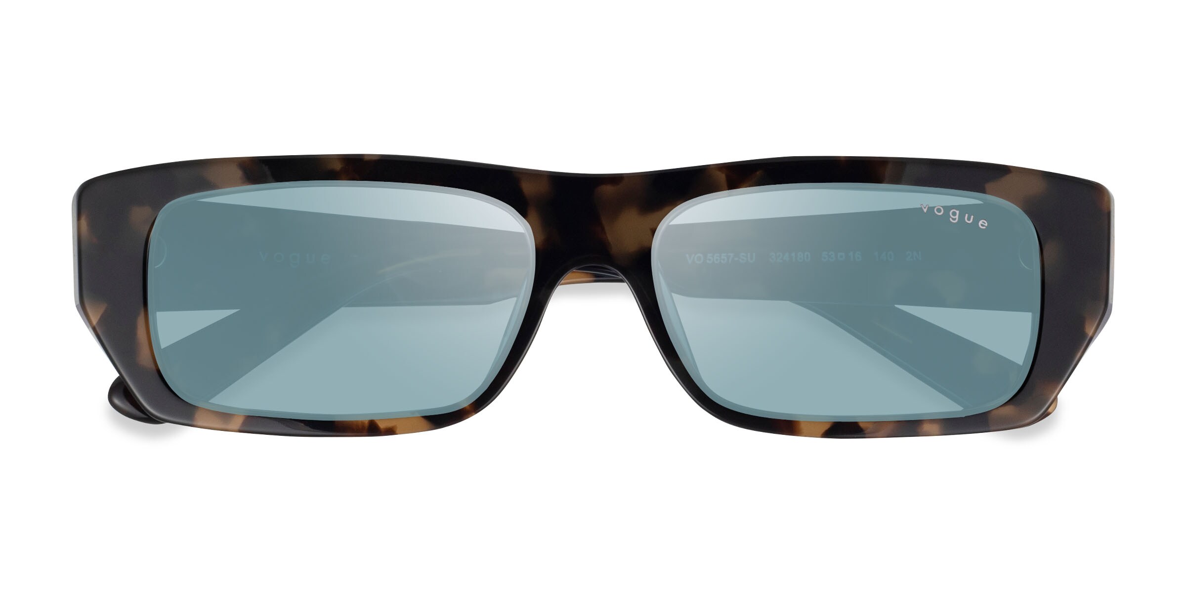 Vogue Eyewear VO5657SU - Rectangle Black Frame Prescription
