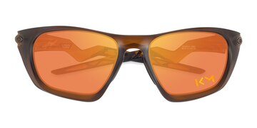 Matte Dark Amber Oakley Lateralis -  Plastique Lunettes de soleil