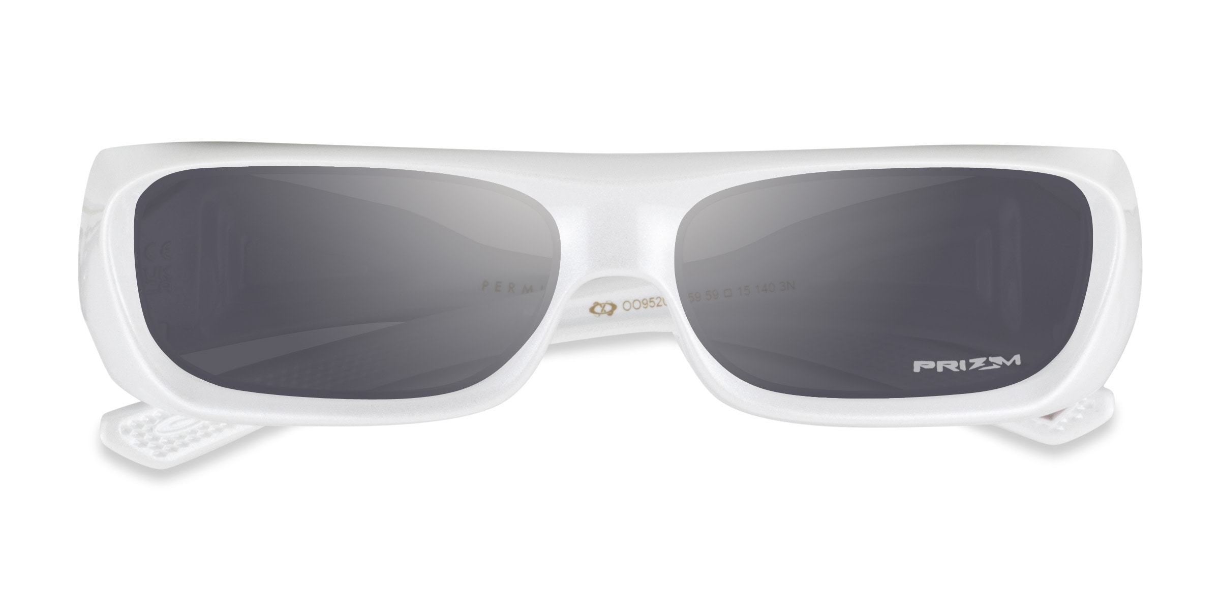 Oakley Permian - Rectangle Pearl White Frame Prescription