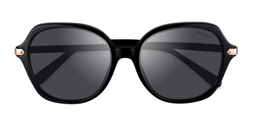Black Coach HC8377U Cl928 -  Acetate Sunglasses