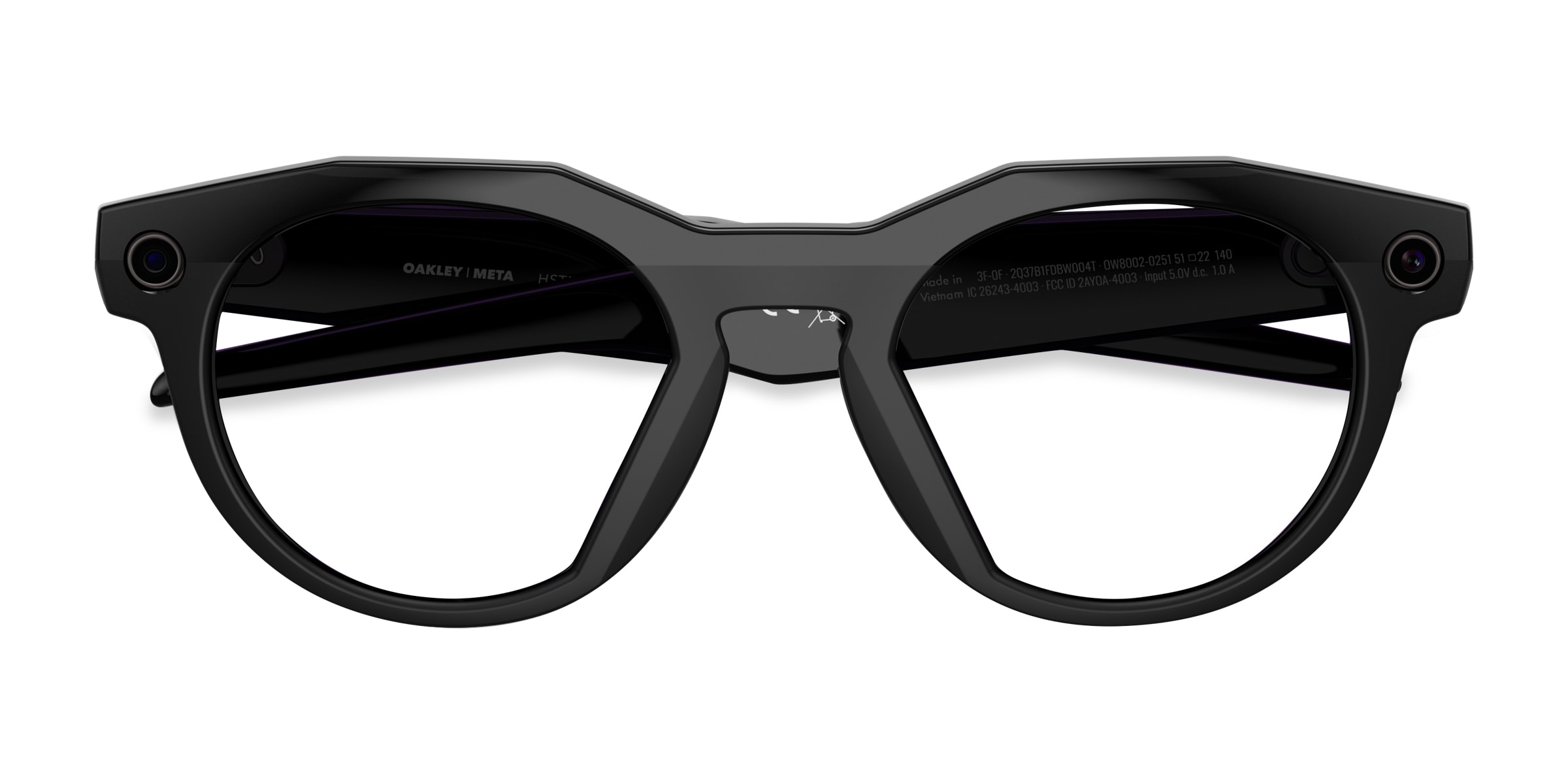 Oakley Meta HSTN - Round Black Frame | Eyebuydirect