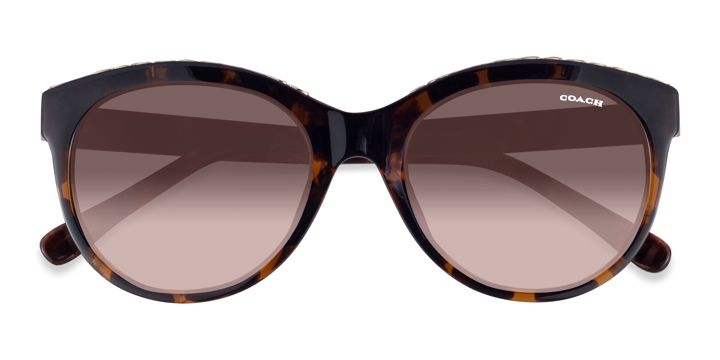 Coach sunglasses Excellent condition. Tortoise. Coach HC8435U CBY82 - Square Caramel Tortoise Frame  main image 4