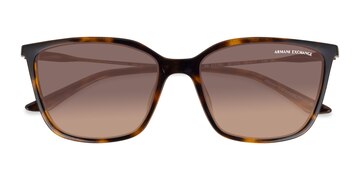 Shiny Havana Armani Exchange AX4171SU -  Métal Lunettes de soleil