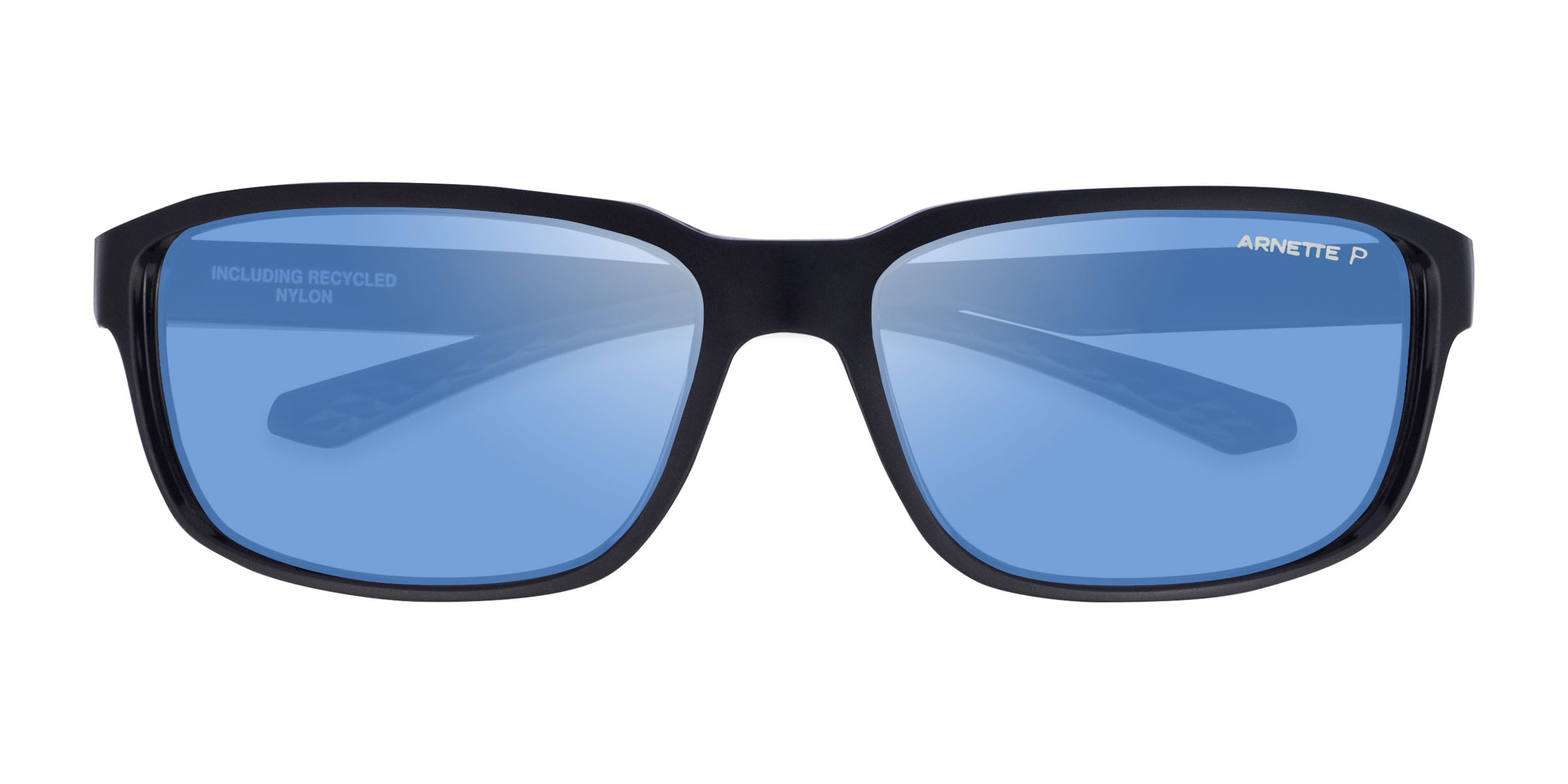 アーティザン ARNETTE AN4373 - Rectangle Matte Recycled Black Frame Sunglasses