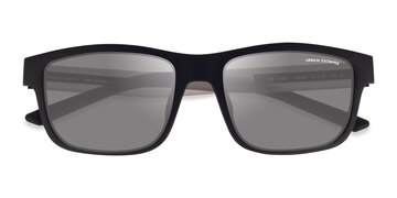 Matte Black Armani Exchange AX4169SU -  Plastique Lunettes de soleil