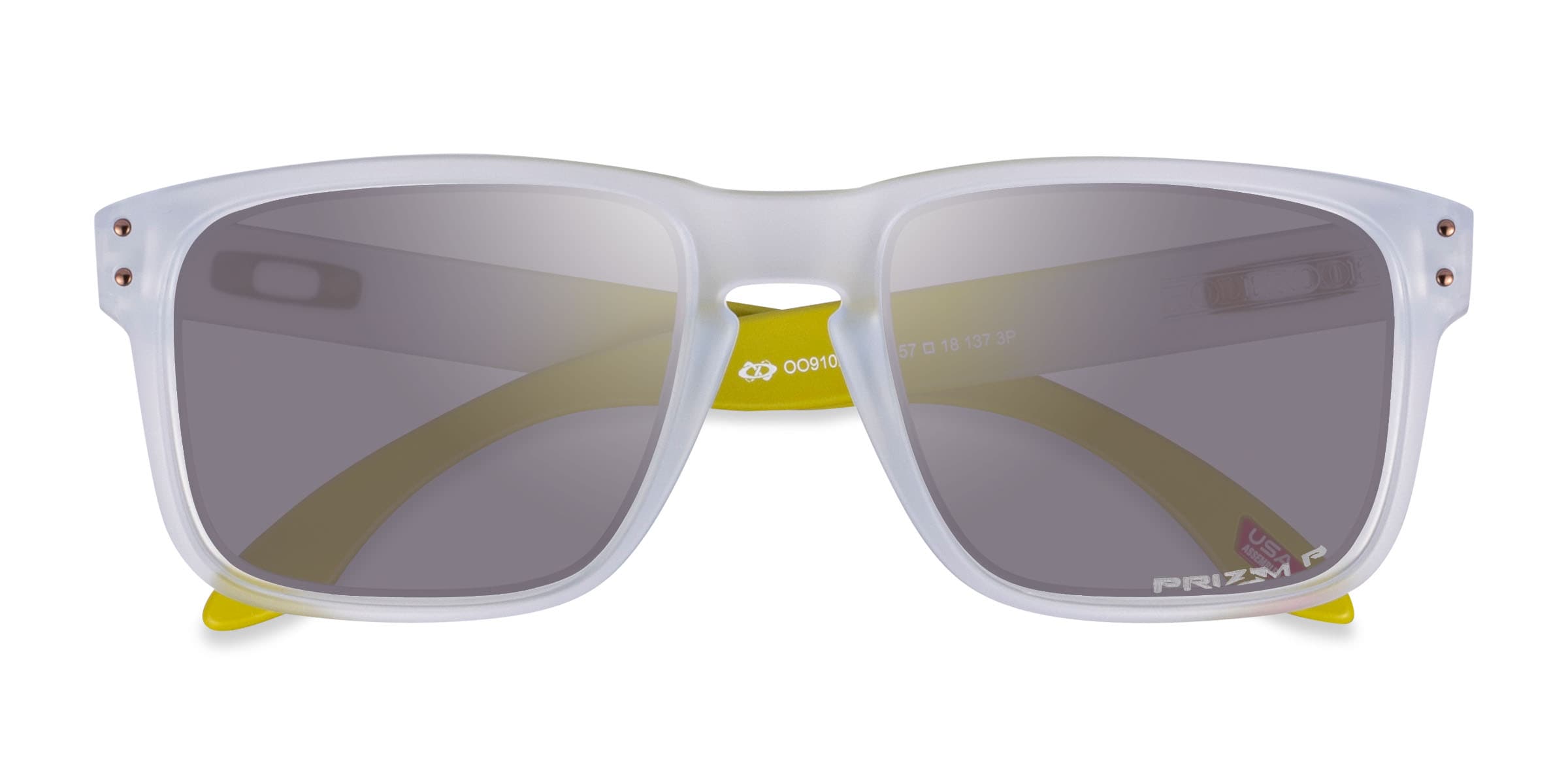 ホワイトダイヤモンド　26-43 Oakley OO9102 Holbrook - Square Black Frame Sunglasses For Men