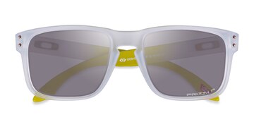 Matte Clear Oakley OO9102 Holbrook -  Plastique Lunettes de soleil