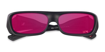 Matte Black Ink Oakley Permian -  Plastique Lunettes de soleil