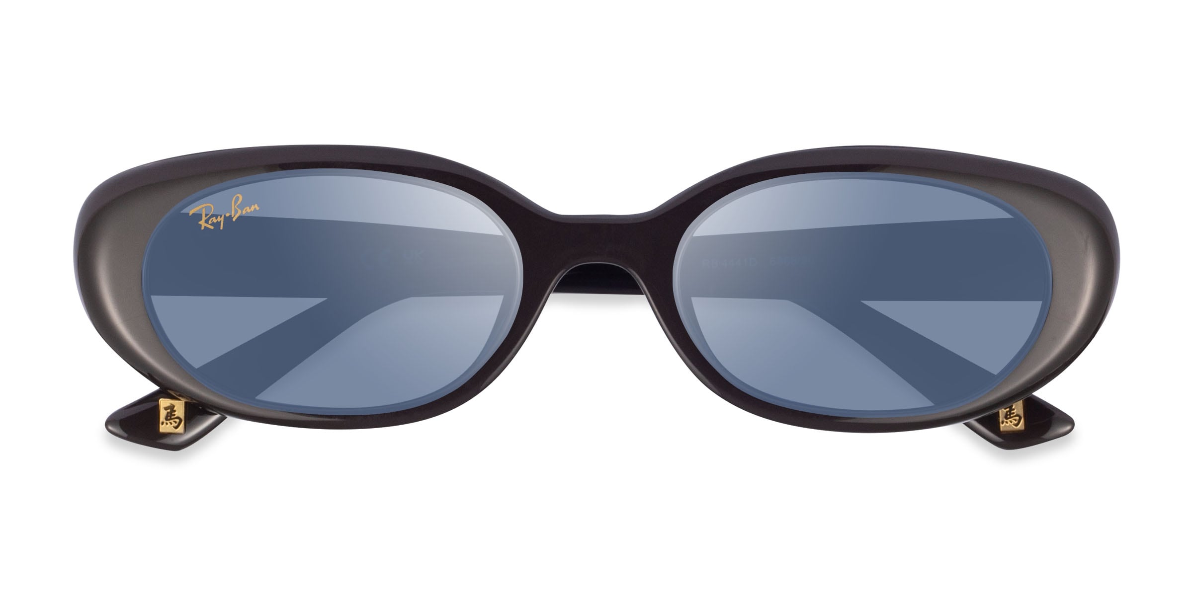 Ray-Ban RB4441D - Oval Full Dark Brown Frame Prescription