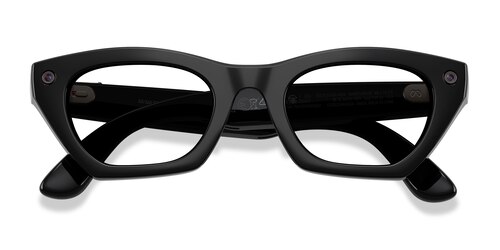Unisex s horn Shiny Black Plastic Prescription sunglasses - Eyebuydirect s Ray-Ban Meta (Gen 3) Zena