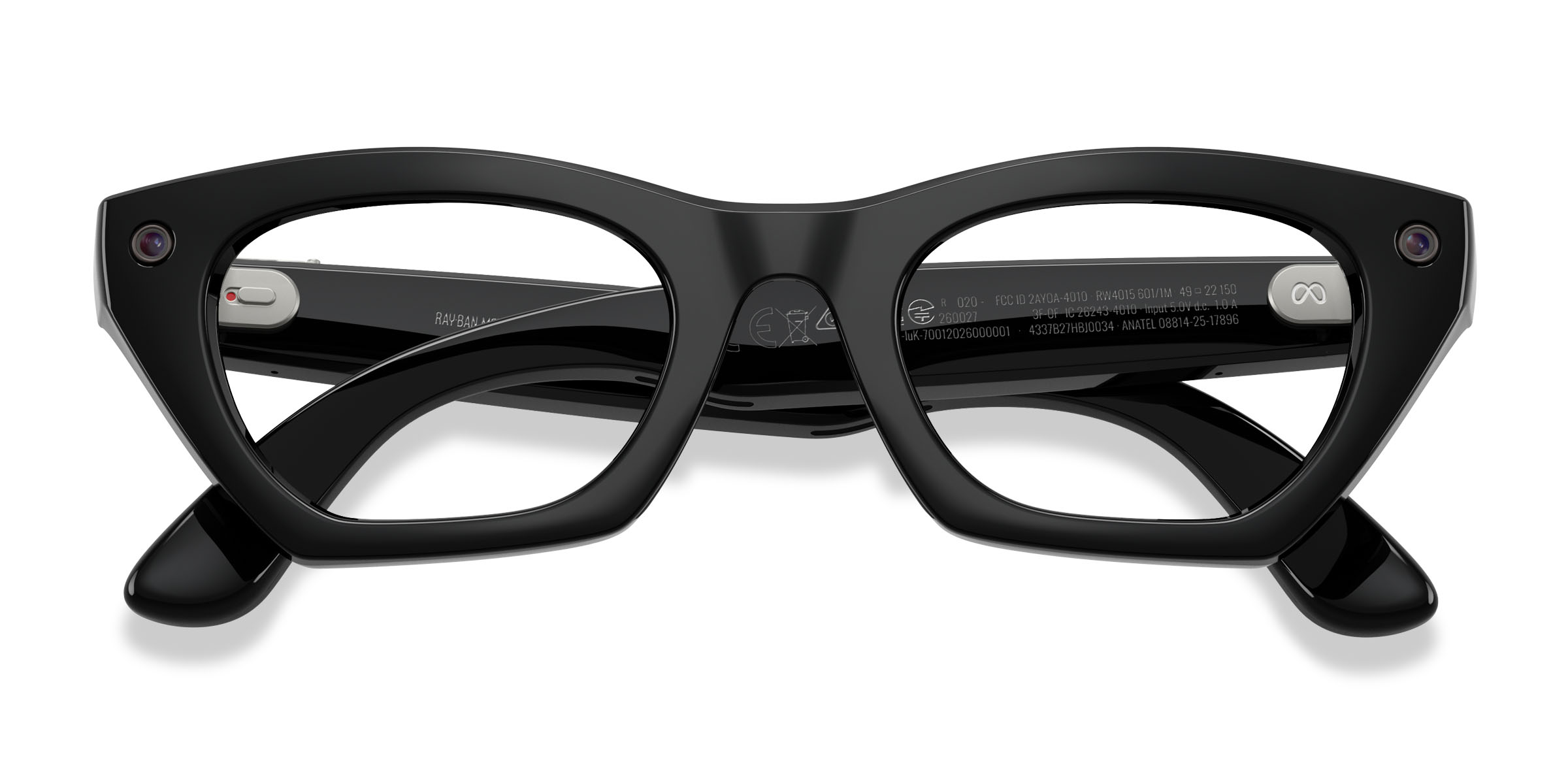 Unisex s horn Shiny Black Plastic Prescription sunglasses - Eyebuydirect s Ray-Ban Meta (Gen 3) Zena