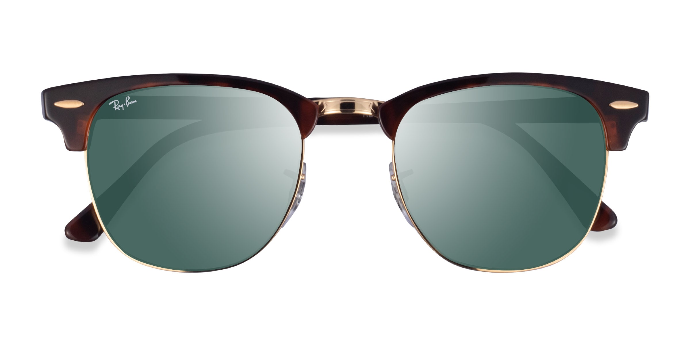 Ray-Ban RB3016 Clubmaster - Browline Tortoise Frame Prescription