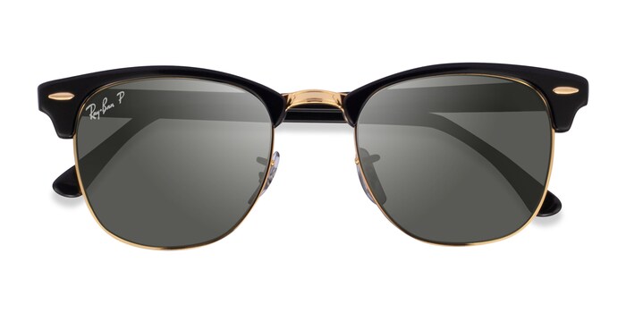 Ray-Ban RB3016 Clubmaster Black, Gold