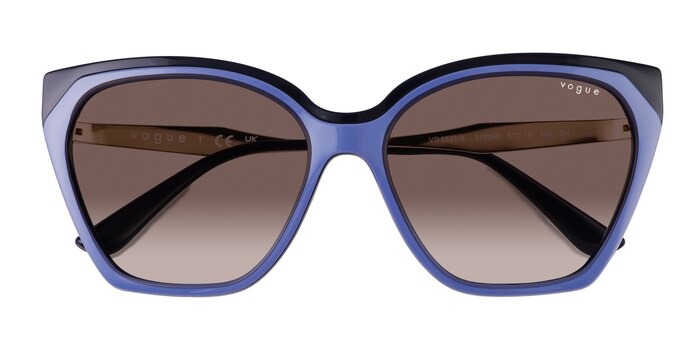 Purple Blue Vogue Eyewear VO5521S -  Métal Lunettes de soleil