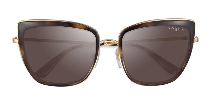 Shiny Tortoise Gold Vogue Eyewear VO4223S -  Acétate Lunettes de soleil