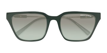 Vert Armani Exchange AX4158S -  Écoresponsables Lunettes de soleil