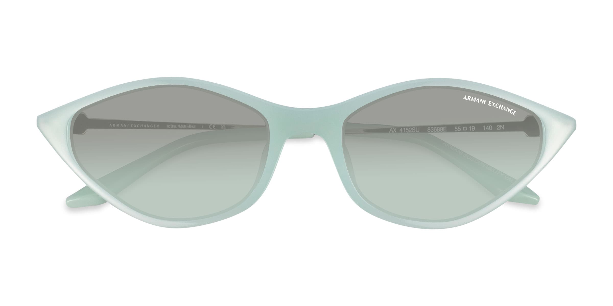 Armani Exchange AX4152SU - Geometric Opalescent Green Frame