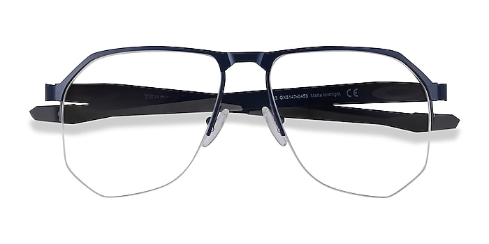 Matte Midnight Oakley Tenon -  Lightweight Titanium Eyeglasses