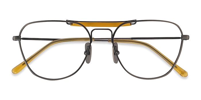Demi Gloss Pewter Ray-Ban RB8064V -  Titanium Eyeglasses
