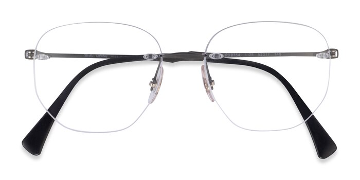Matte Dark Gunmetal Ray-Ban RB8754 Lightray -  Titanium Eyeglasses
