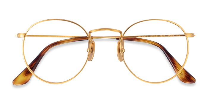 Gold Ray-Ban RB8247V -  Titanium Eyeglasses