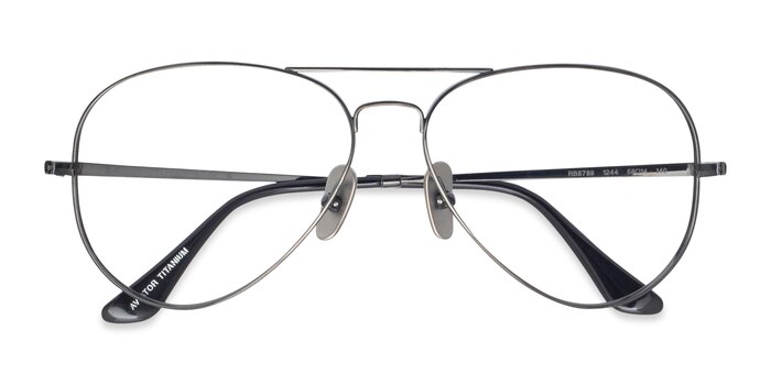 Gunmetal Ray-Ban RB8789 -  Titanium Lunettes de vue