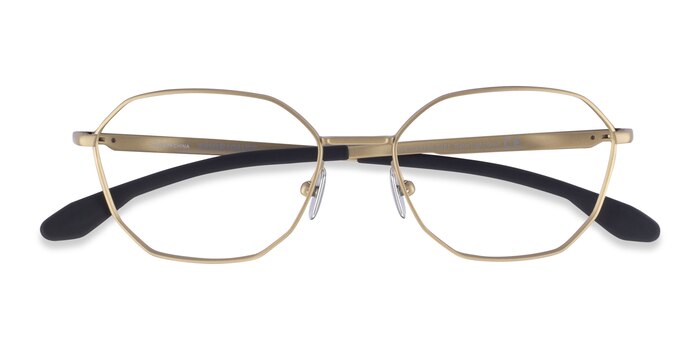 Matte Gold Oakley Sobriquet -  Titanium Eyeglasses