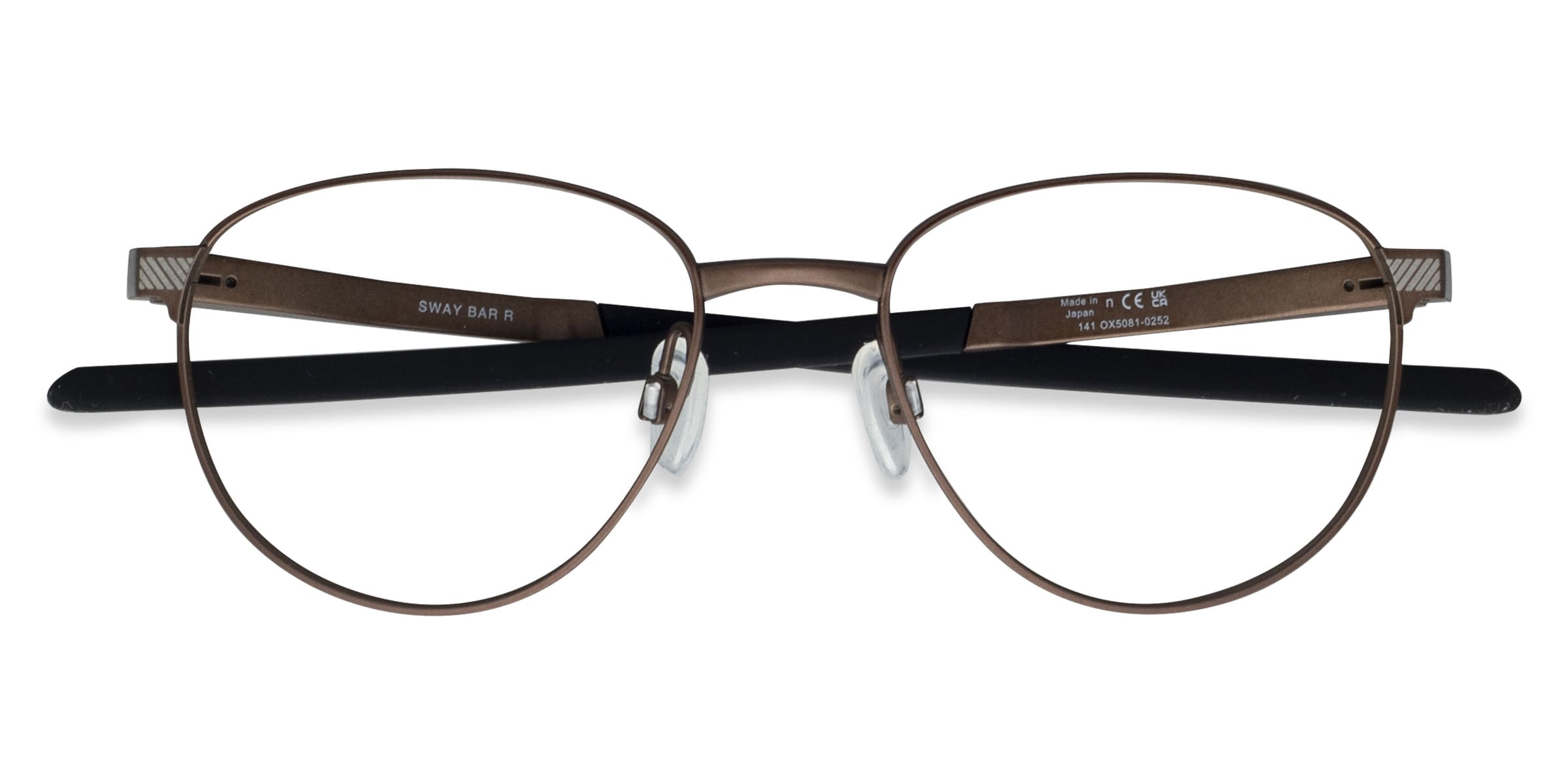 Oakley Sway Bar R - Aviator Bronze Frame Eyeglasses | Eyebuydirect