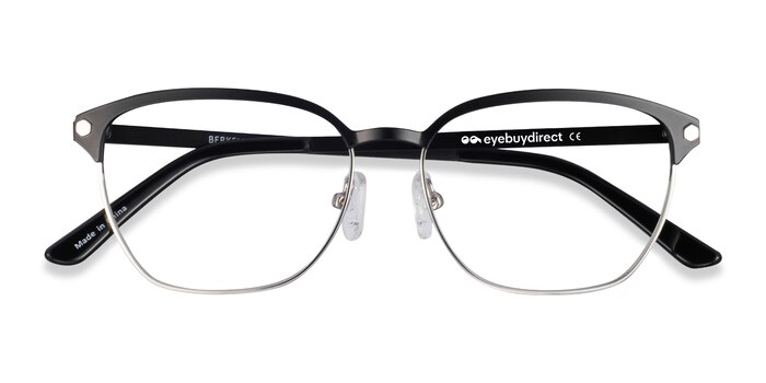 Black Berkeley -  Lightweight Metal Eyeglasses