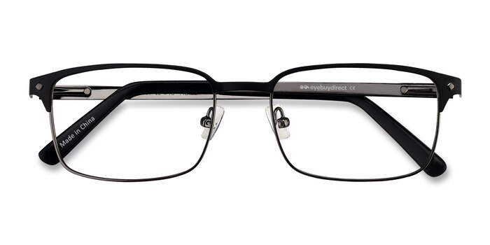 Black Normandy -  Metal Eyeglasses