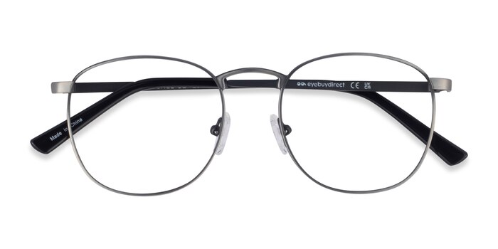 Gunmetal St Michel -  Vintage Metal Eyeglasses