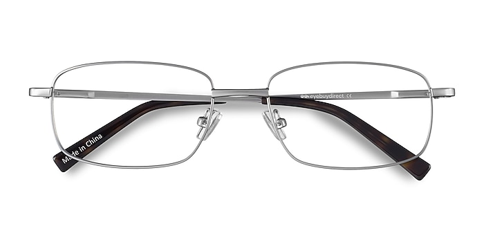 Silver Bryce -  Lightweight Metal Eyeglasses