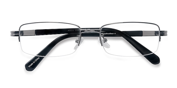 Gunmetal Above -  Metal Eyeglasses